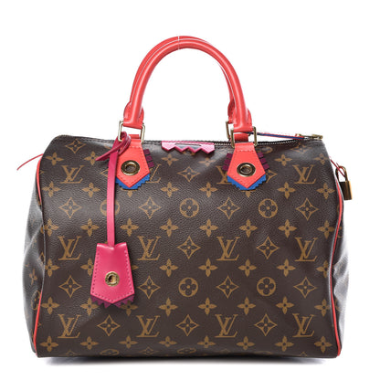 Louis Vuitton Monogram Totem Speedy 30 Flamingo 1 of 9
