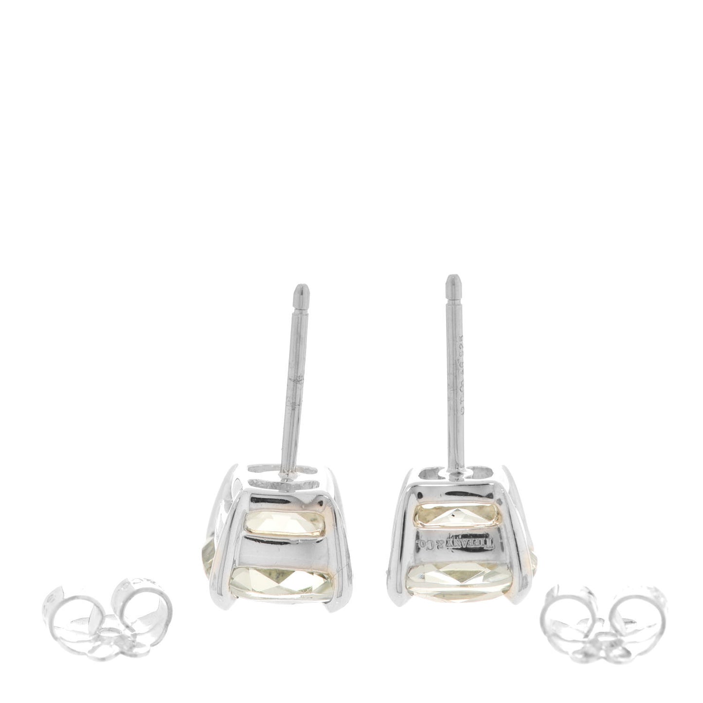 Sterling Silver Green Quartz Sparklers Earrings