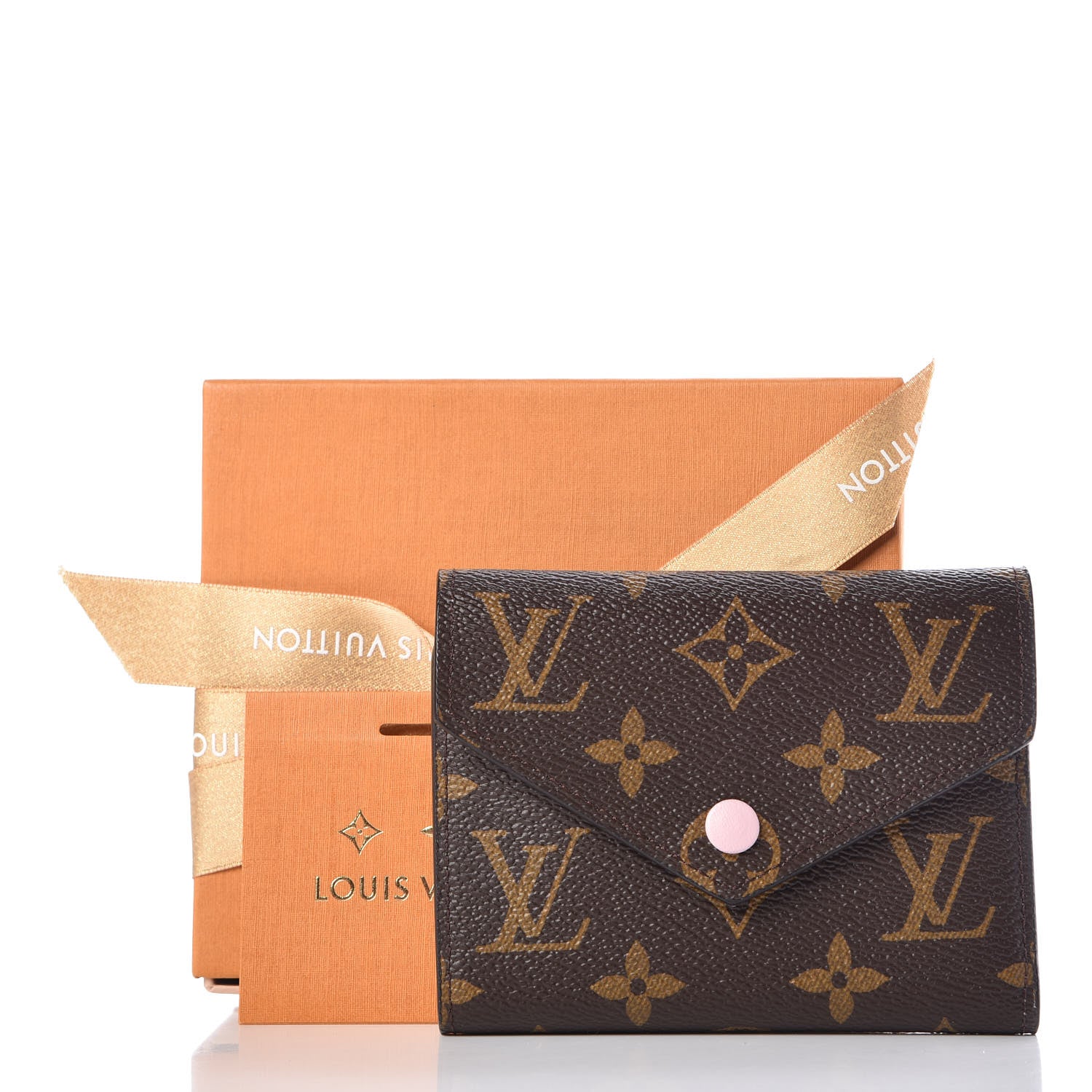 Louis Vuitton Monogram Victorine Wallet Rose Ballerine 10 of 10