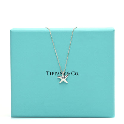 Tiffany Sterling Silver 12mm Elsa Peretti Starfish Pendant Necklace 6 of 6