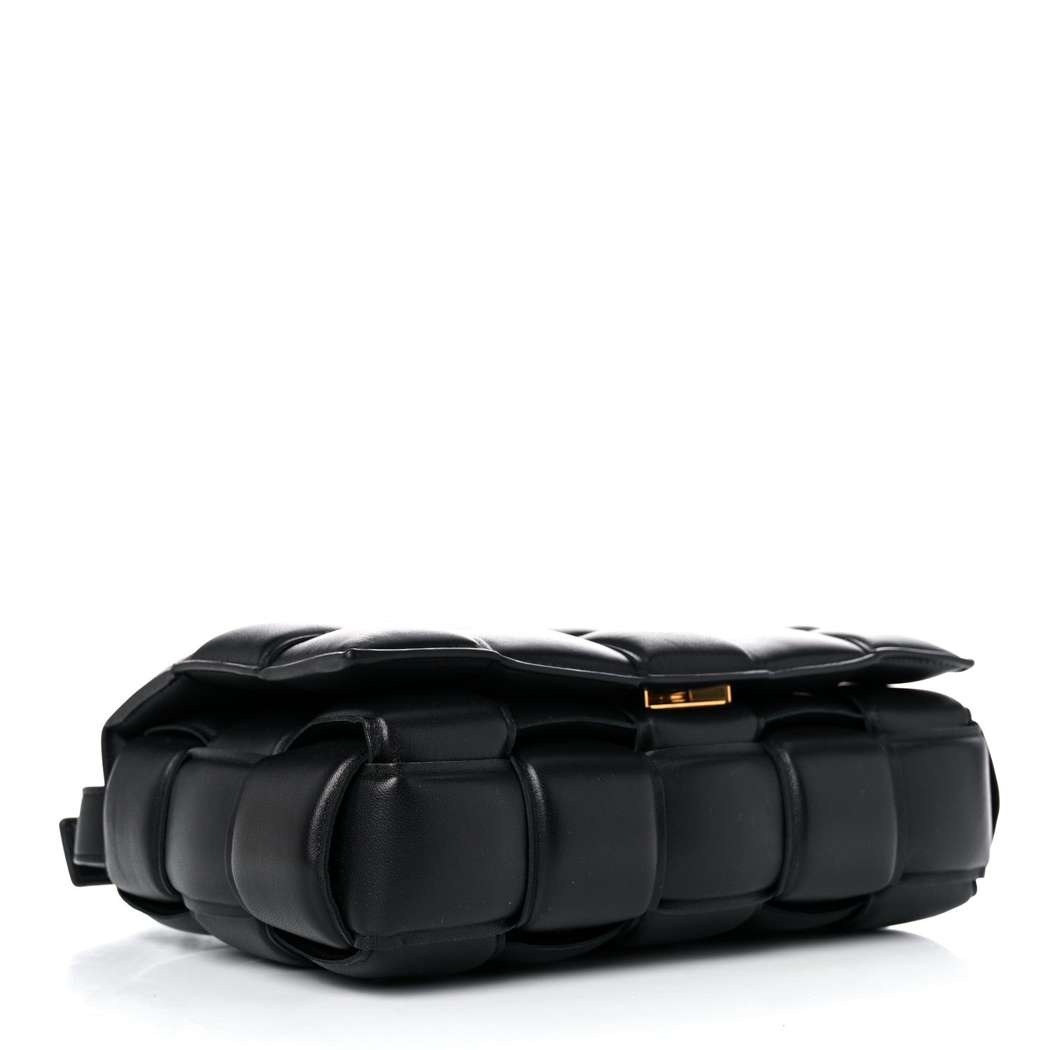 Bottega Veneta Nappa Maxi Intreccio Padded Cassette Crossbody Bag Black 4 of 14