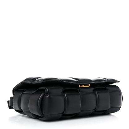 Bottega Veneta Nappa Maxi Intreccio Padded Cassette Crossbody Bag Black 4 of 14