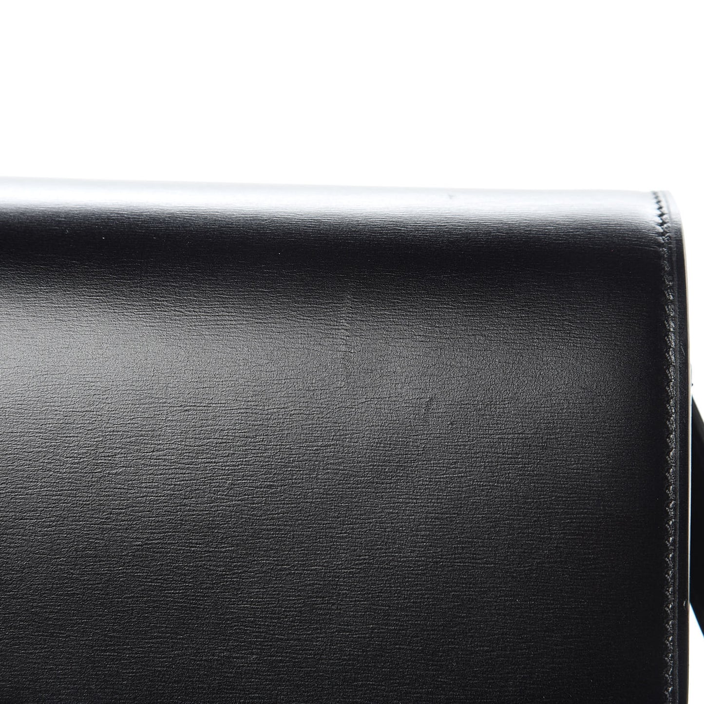 Box Calfskin Medium Classic Box Flap Bag Black