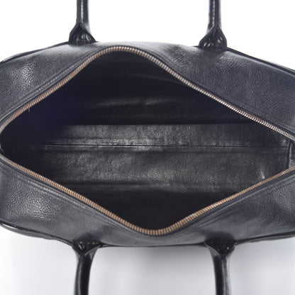 Chanel Caviar Patent Quilted Large Bowler Black 5 of 17
