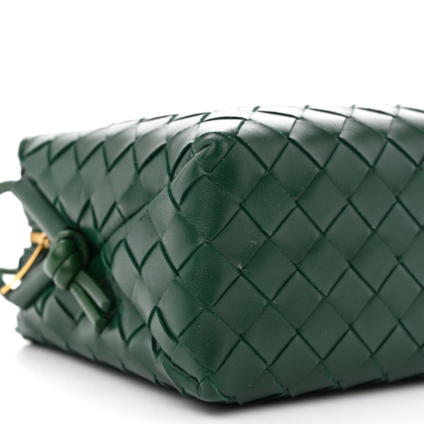 Nappa Intrecciato Small Loop Camera Bag Raintree