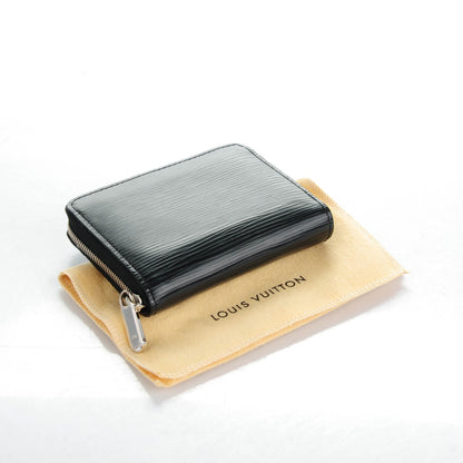 Louis Vuitton Epi Zippy Coin Purse Black 4 of 7