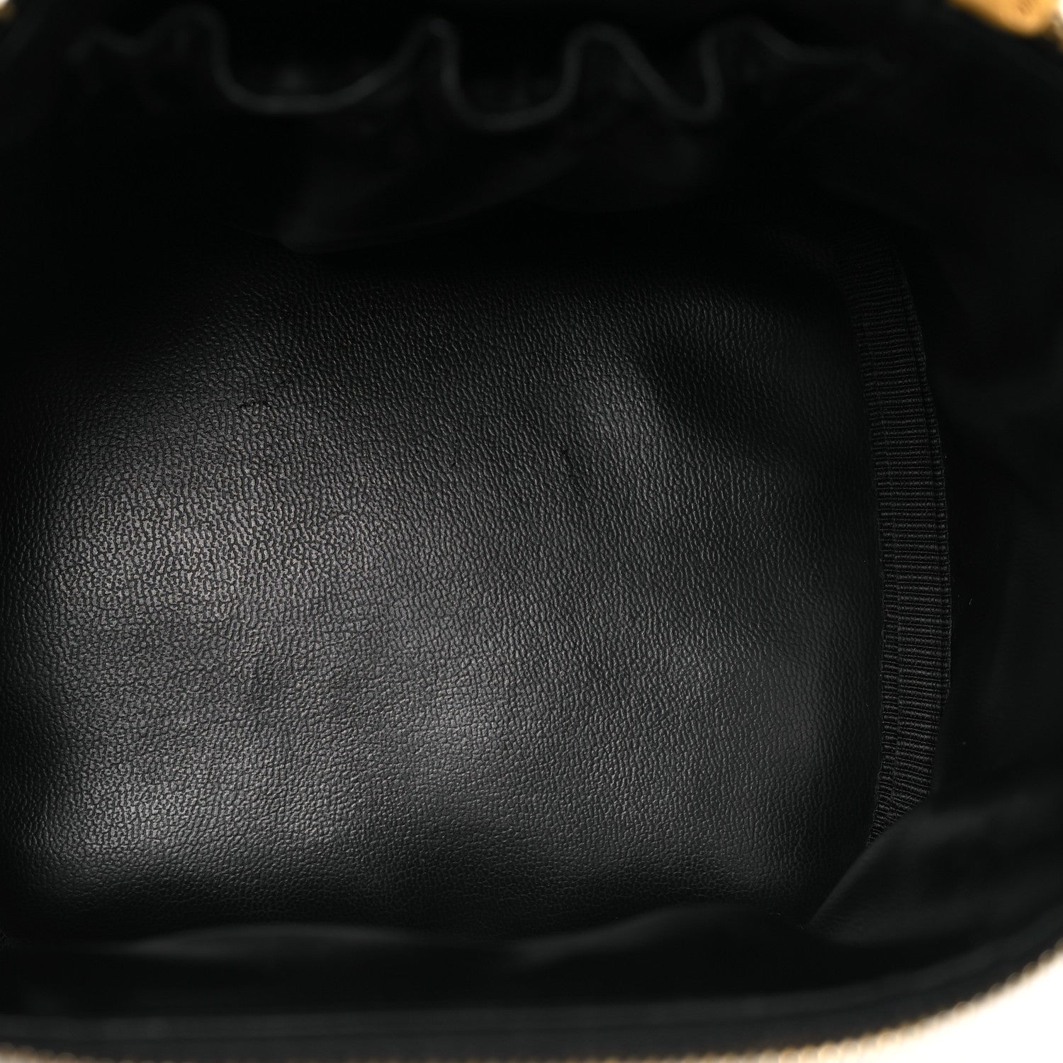 Chanel Caviar Vanity Cosmetic Case Black 5 of 10