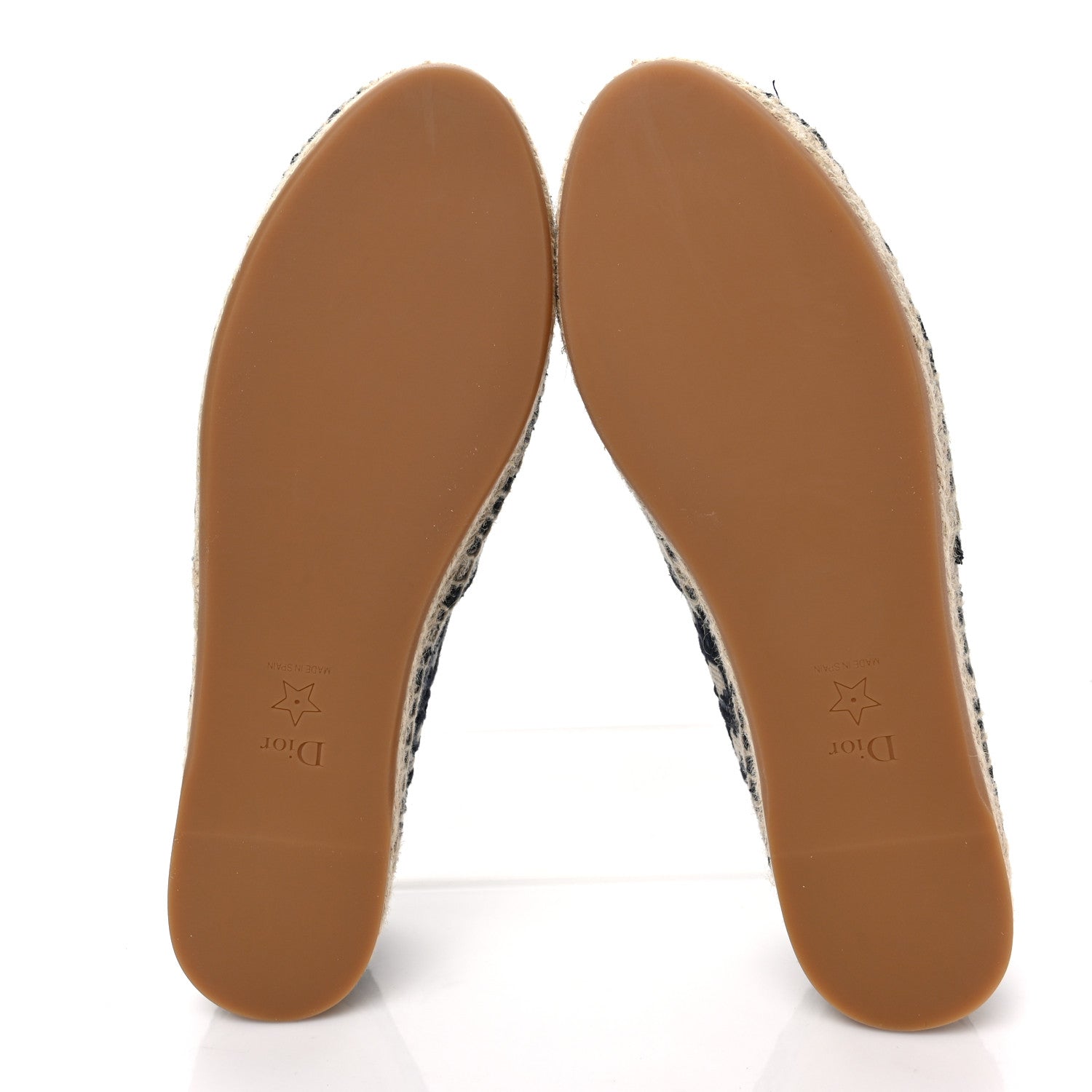 Christian Dior Oblique Embroidered Granville 15mm Espadrilles 39.5 Deep Blue 5 of 7