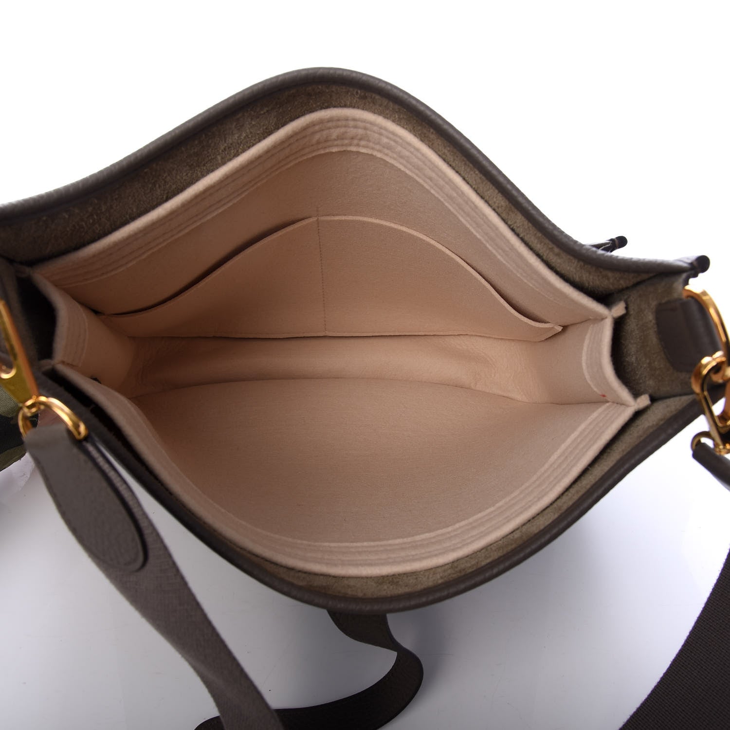 Hermes Taurillon Clemence Evelyne III GM Etain 5 of 10