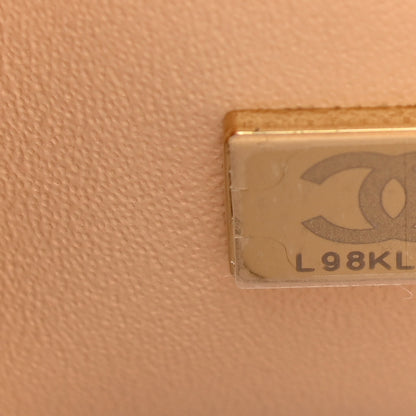 Chanel Caviar Quilted Small Double Flap Beige 7 of 11