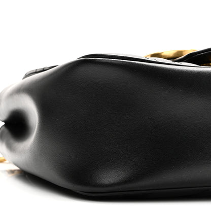 Gucci Calfskin Matelasse Mini GG Marmont Square Shoulder Bag Black 9 of 11