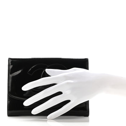 Chanel Patent Timeless CC Wallet Black 2 of 8