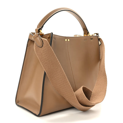 Fendi Vitello Seta Century Medium Peekaboo Mandorlo 3 of 8