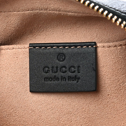 Gucci Suede Patent Web Mini Ophidia Shoulder Bag Black 6 of 10