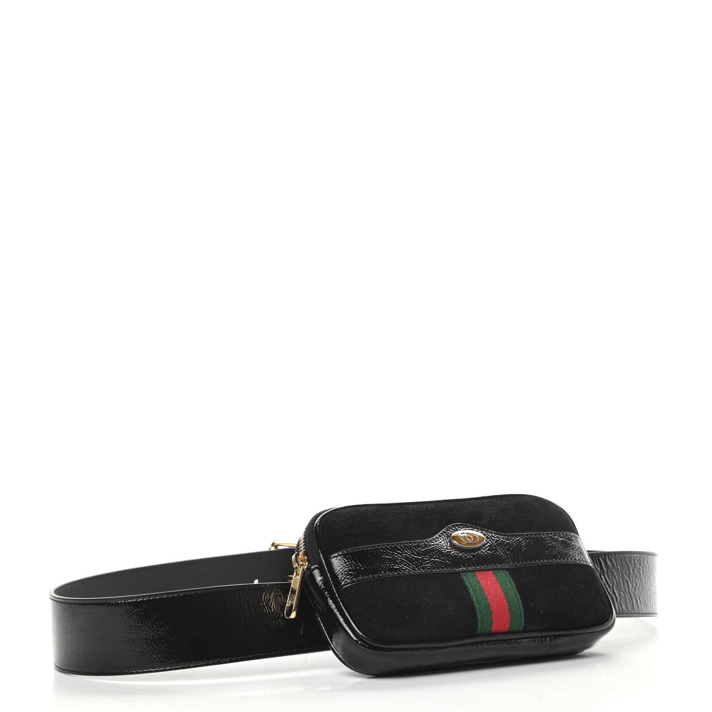 Suede Patent Ophidia Belted iPhone Case 95 38 Black