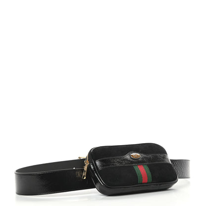 Gucci Suede Patent Ophidia Belted iPhone Case 95 38 Black 4 of 10
