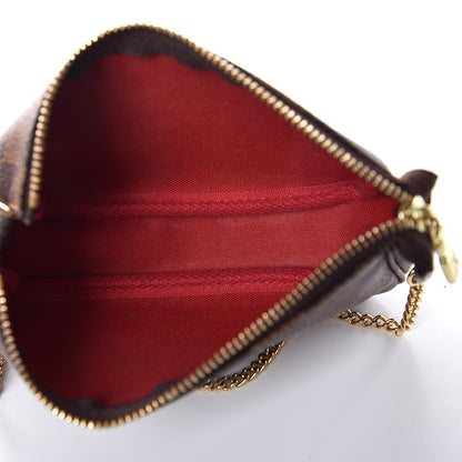 Louis Vuitton Damier Ebene Mini Pochette Accessories 5 of 7