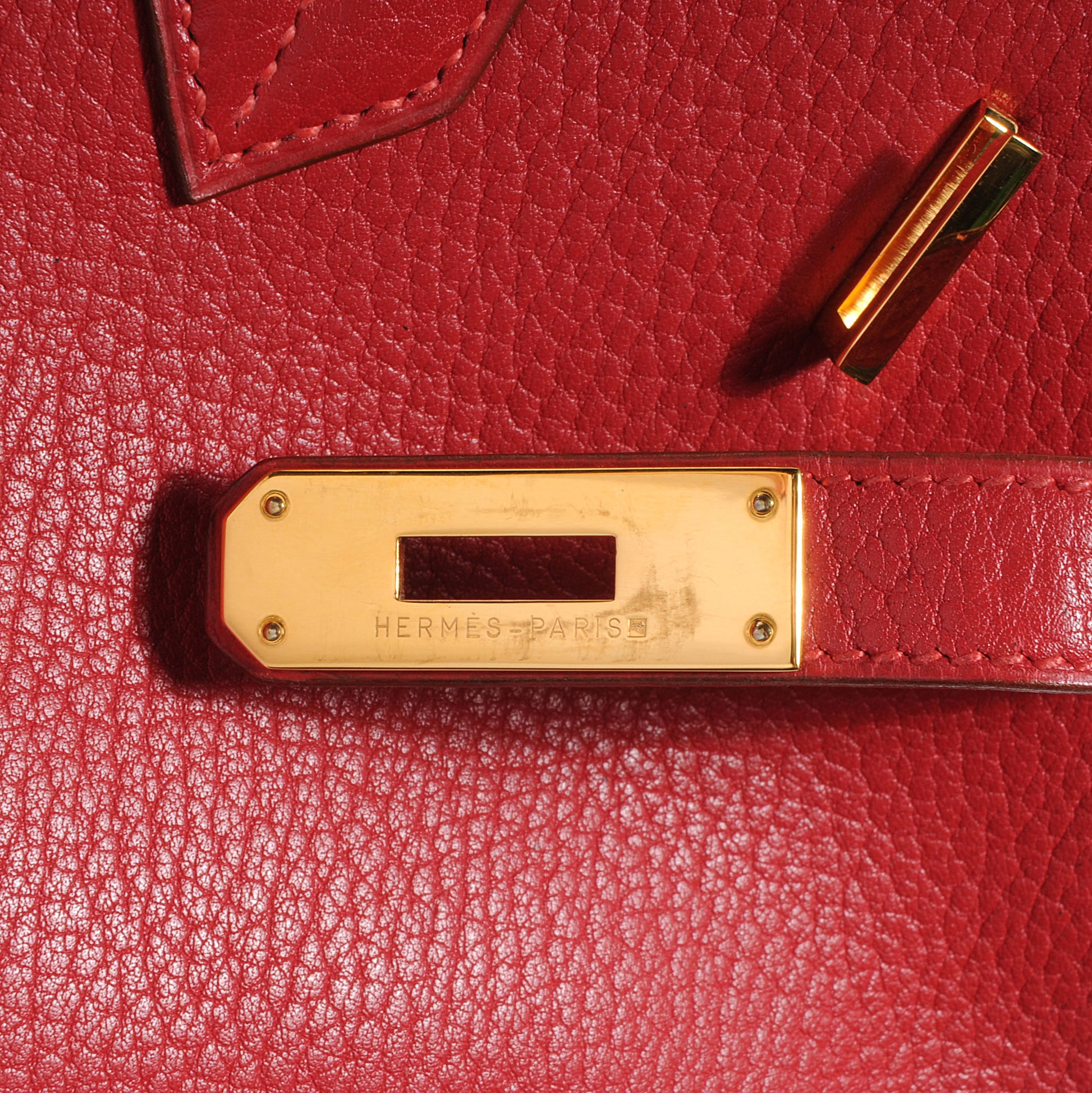 Hermes Fjord Birkin 40 Rouge 7 of 9
