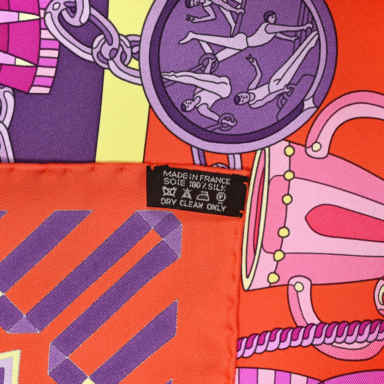 Hermes Silk Les Trophees Scarf 90 3 of 3