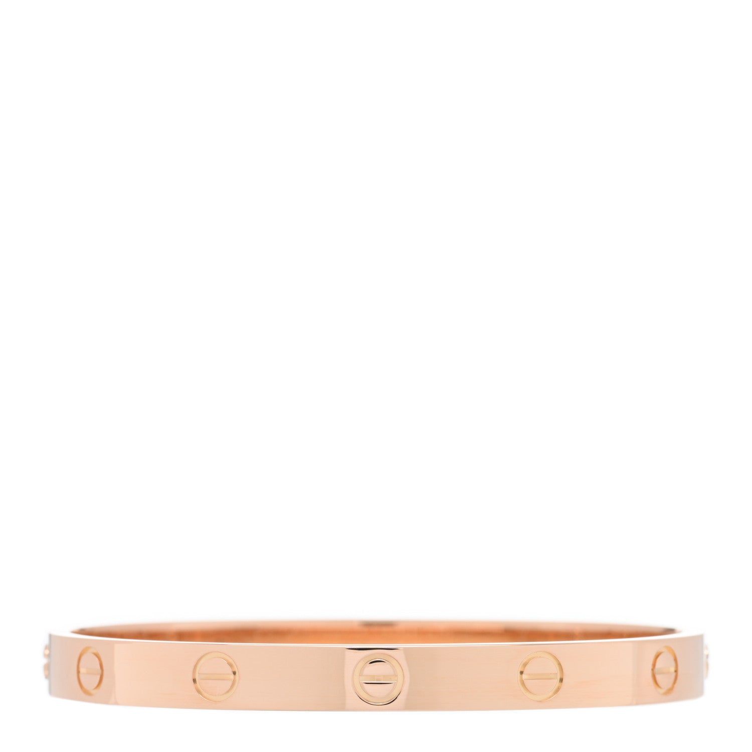 Cartier 18K Pink Gold LOVE Bracelet 17 2 of 5