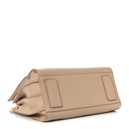 Saint Laurent Grained Calfskin Small Supple Sac De Jour Dark Beige 4 of 29