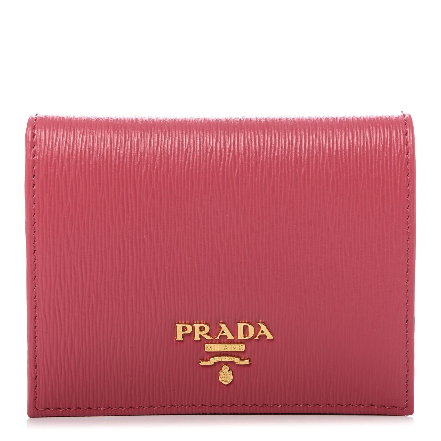 Prada Vitello Move Bifold Wallet Peonia 1 of 8