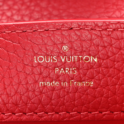 Louis Vuitton Taurillon Mini Capucines Scarlet 6 of 9