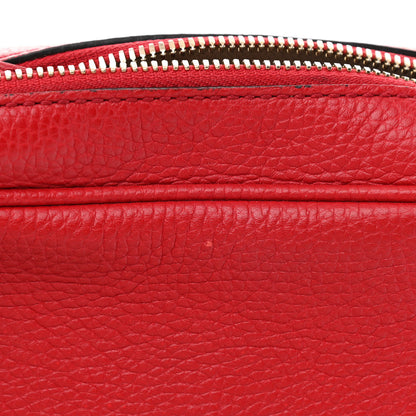 Gucci Pebbled Calfskin Small Soho Disco Bag Tabasco Red 12 of 12