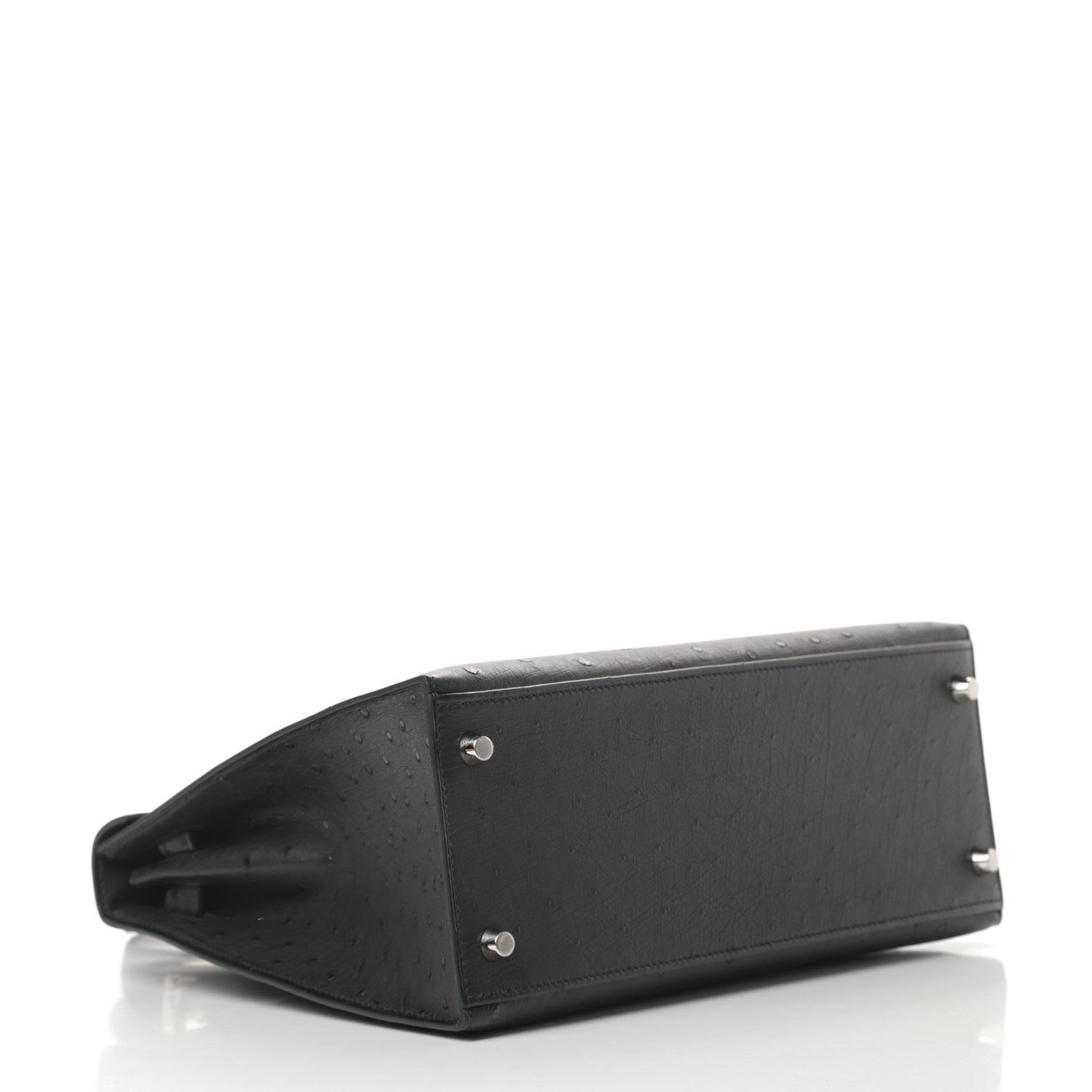 Ostrich Kelly Sellier 28 Black