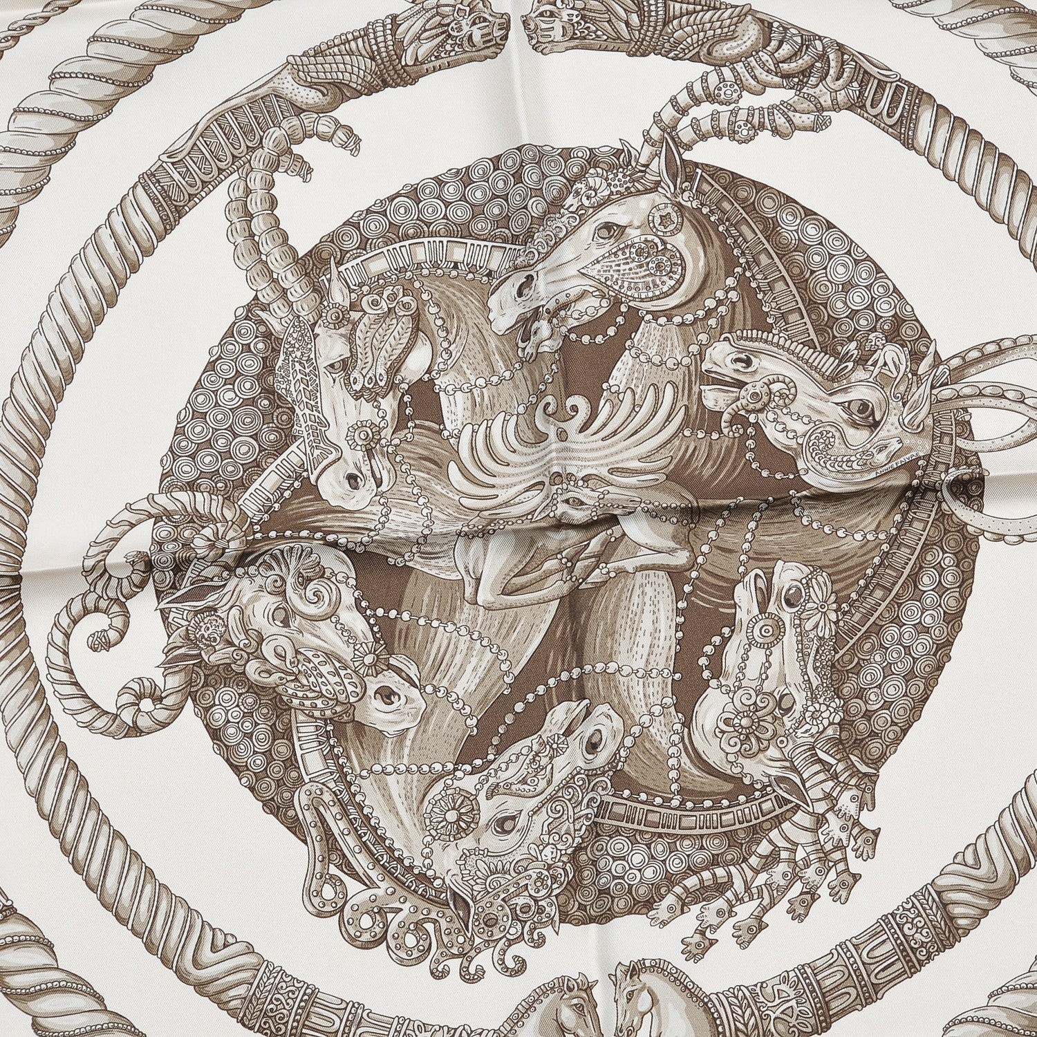 Hermes Silk Ors Nomades Scarf 90 3 of 6