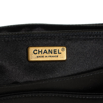 Chanel Satin Gripoix Paris Byzance 2.55 Reissue 225 Flap Black 7 of 8