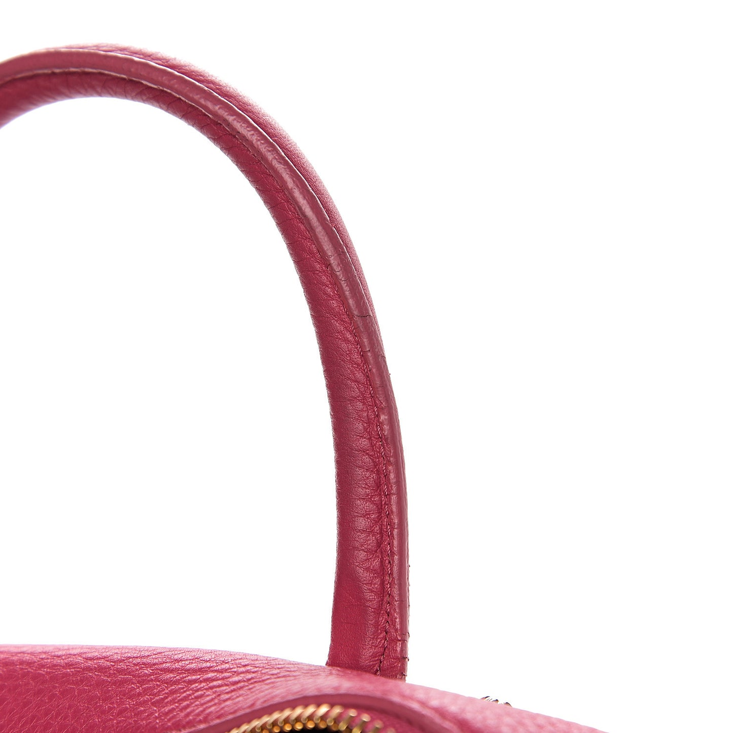 Cervo Embossed Vitello Signature Duffle Bag Pink