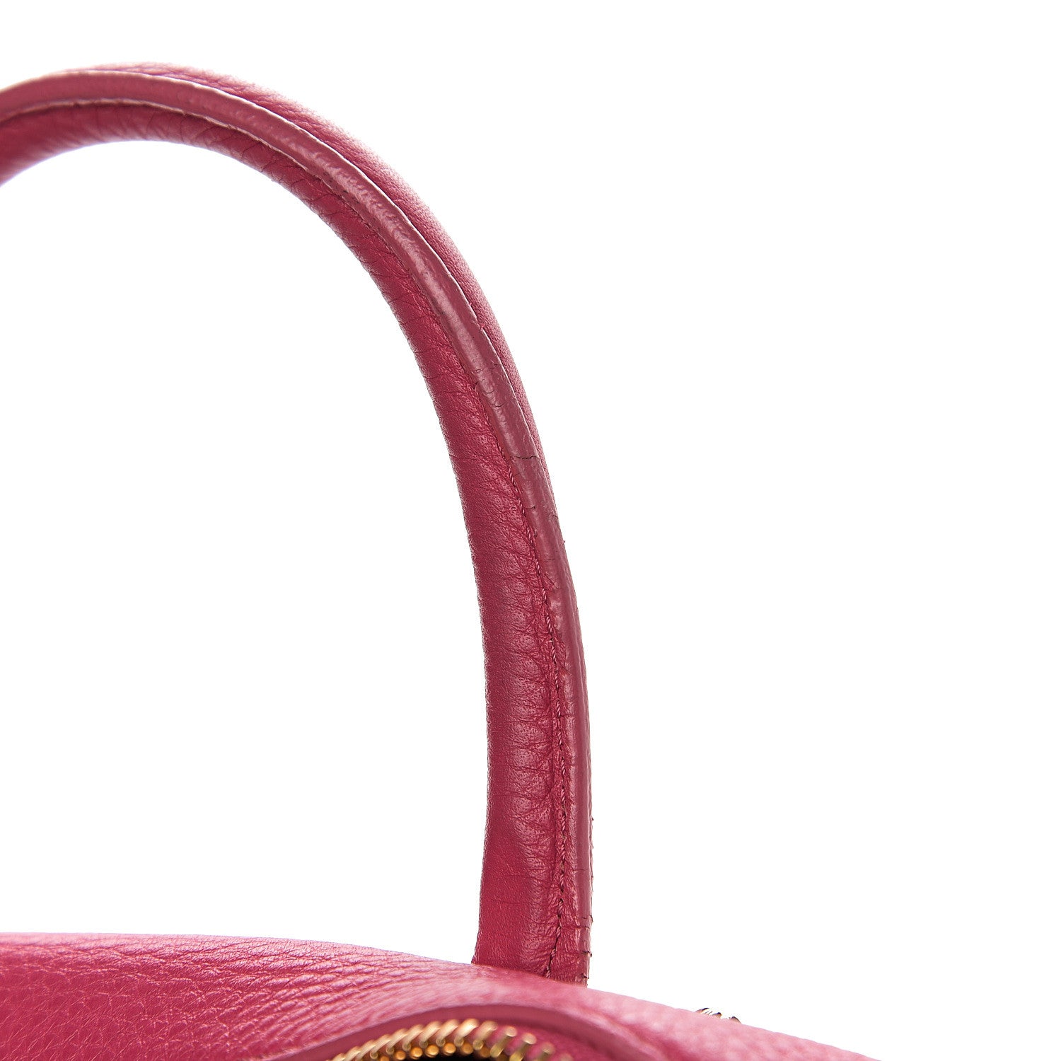 Versace Cervo Embossed Vitello Signature Duffle Bag Pink 6 of 9
