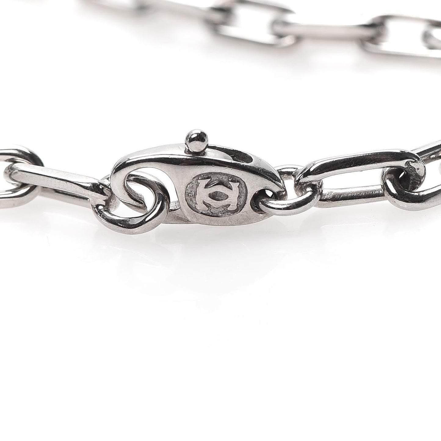 18K White Gold Spartacus Chain Bracelet