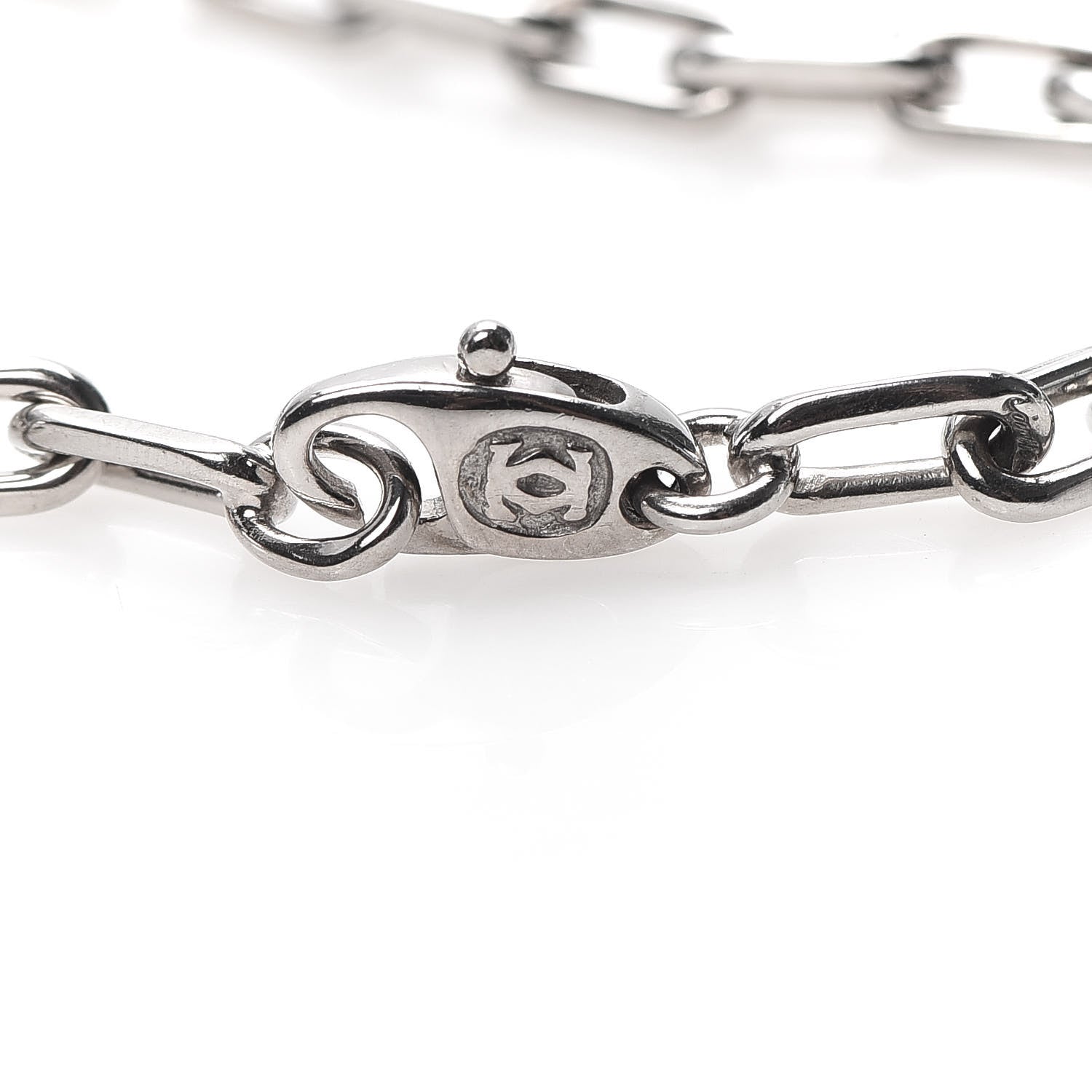 Cartier 18K White Gold Spartacus Chain Bracelet 5 of 5