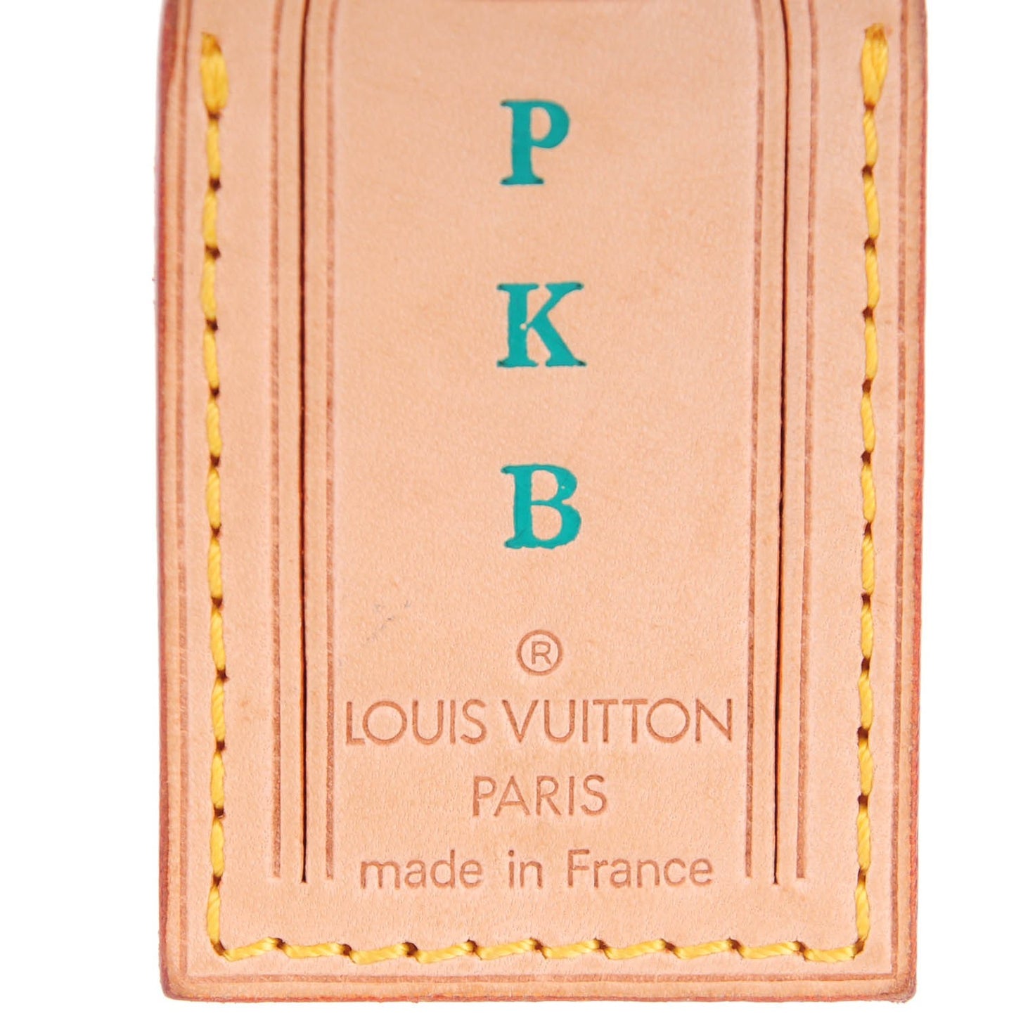 Vachetta Luggage Tag