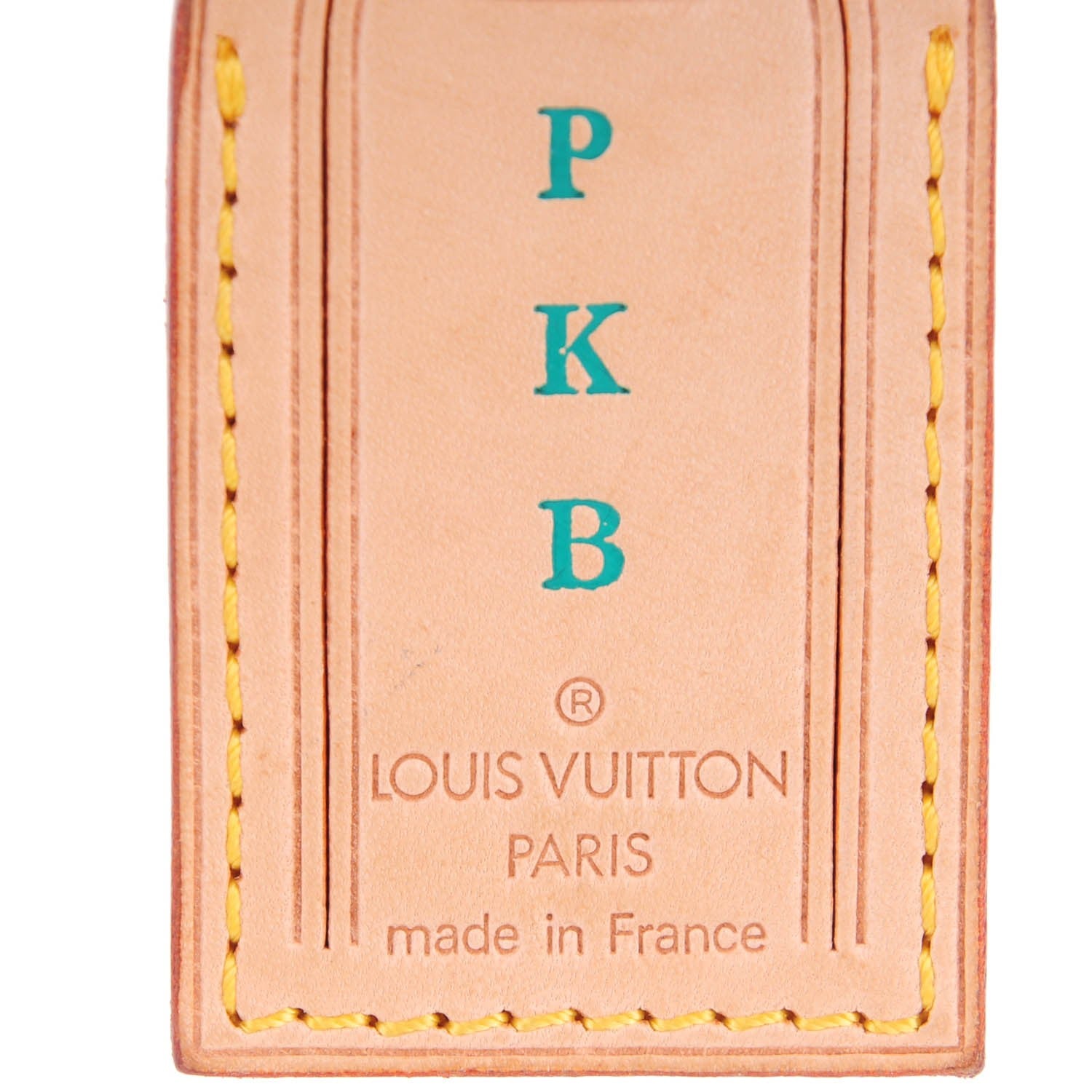 Louis Vuitton Vachetta Luggage Tag 4 of 5