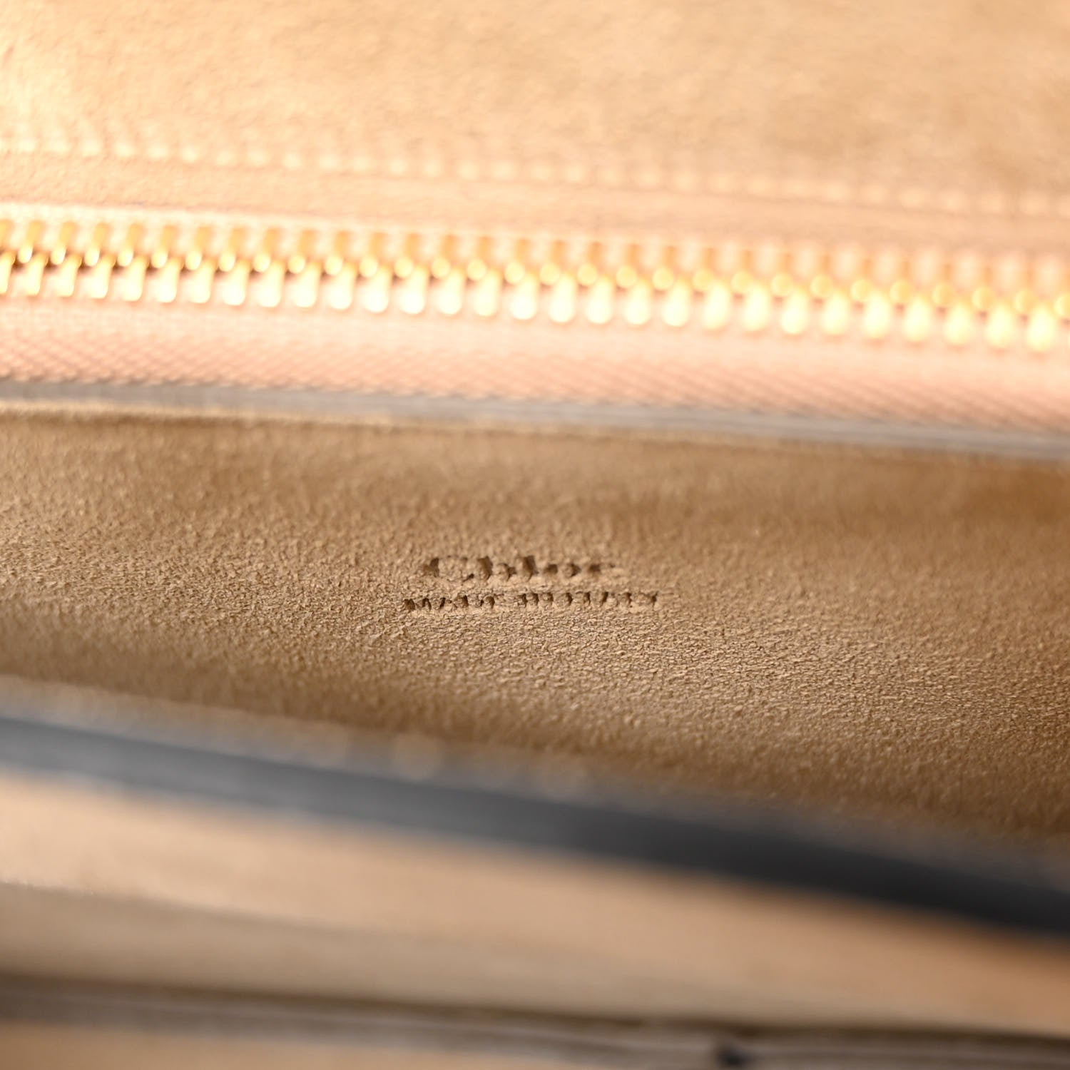Chloe Suede Calfskin Medium Faye Shoulder Bag Royal Navy 6 of 9