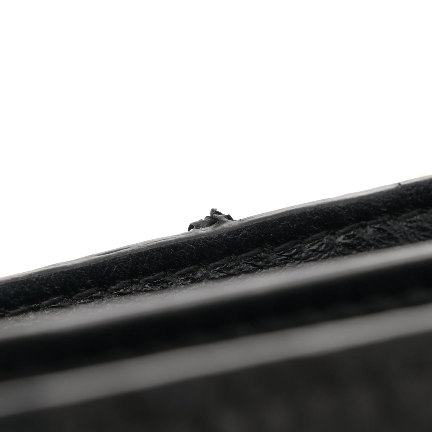 Snakeskin Medium Classic Box Flap Bag Black