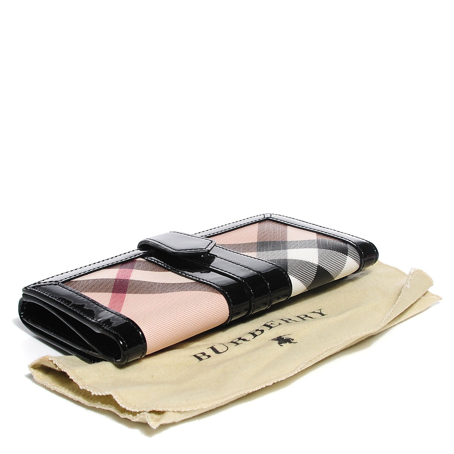 Burberry Nova Check Penrose Continental Wallet Black 4 of 7