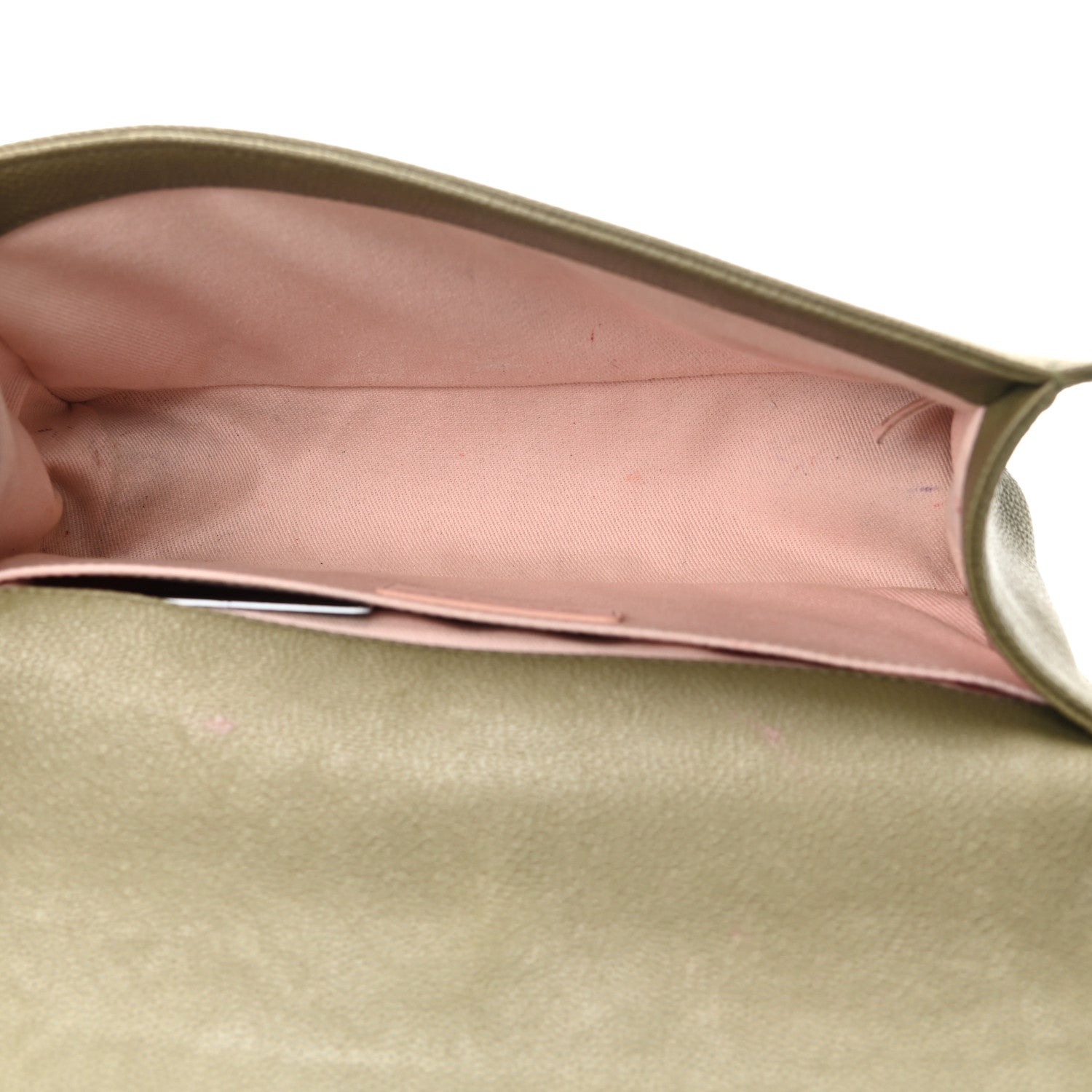 Chanel Caviar Quilted Medium Boy Flap Green 5 of 16