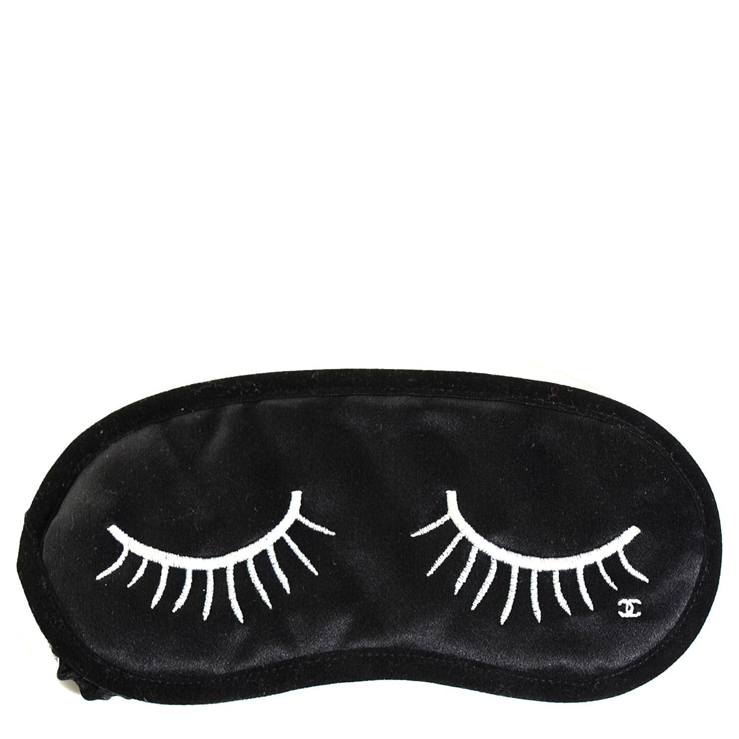 Chanel Silk Eyelid Sleeping Mask Black 1 of 7