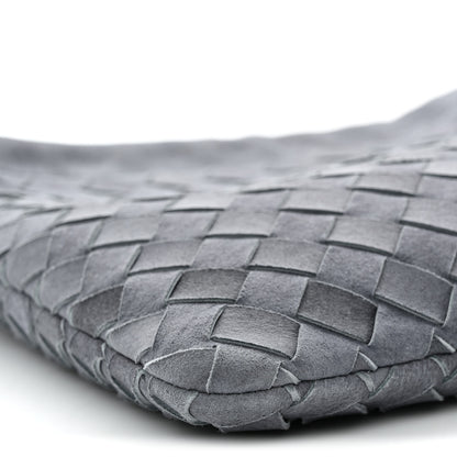 Bottega Veneta Suede Intrecciato Medium Dustbag Cloudy Indigo 9 of 10
