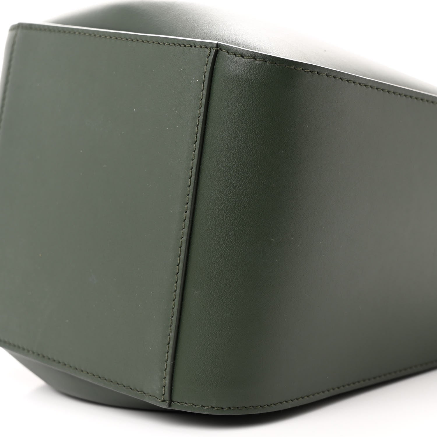 Loewe Calfskin Compact Hammock Shoulder Bag Bottle Green 10 of 11