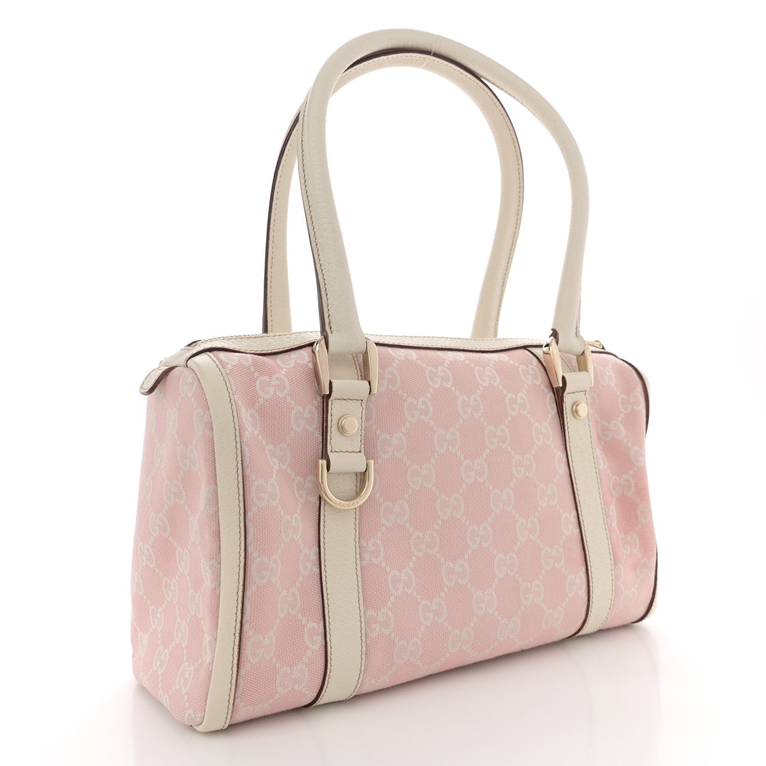 Gucci Monogram Small Abbey Boston Pink 3 of 16