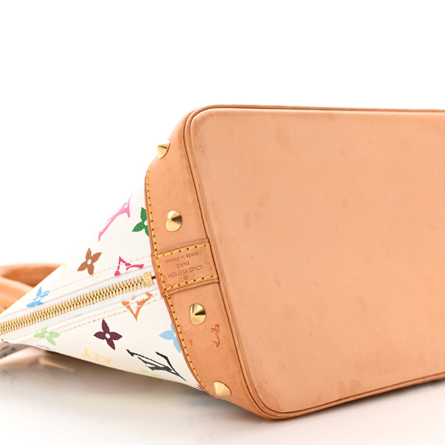 Louis Vuitton Monogram Multicolor Alma White 9 of 13