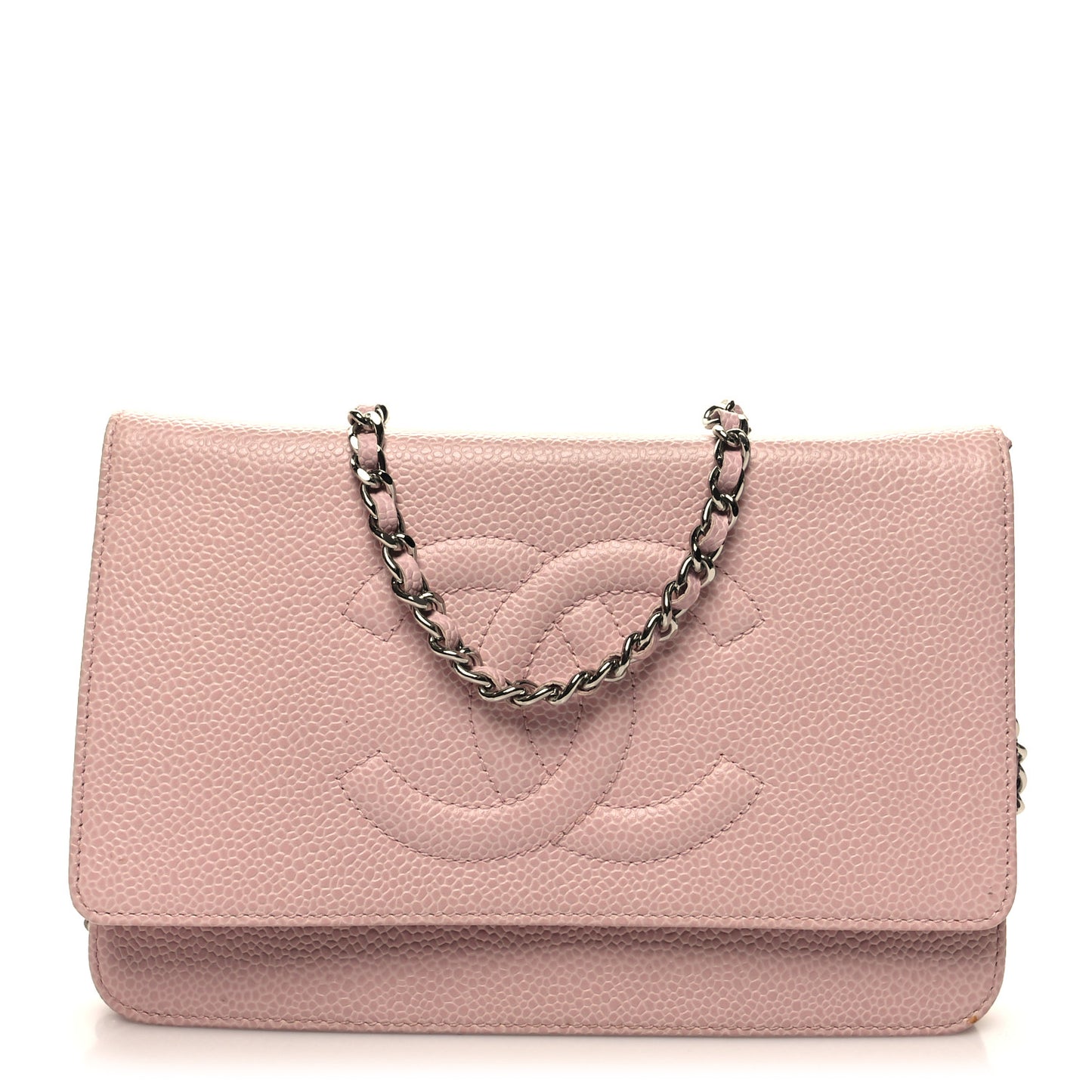 Caviar Timeless CC Wallet on Chain WOC Pink