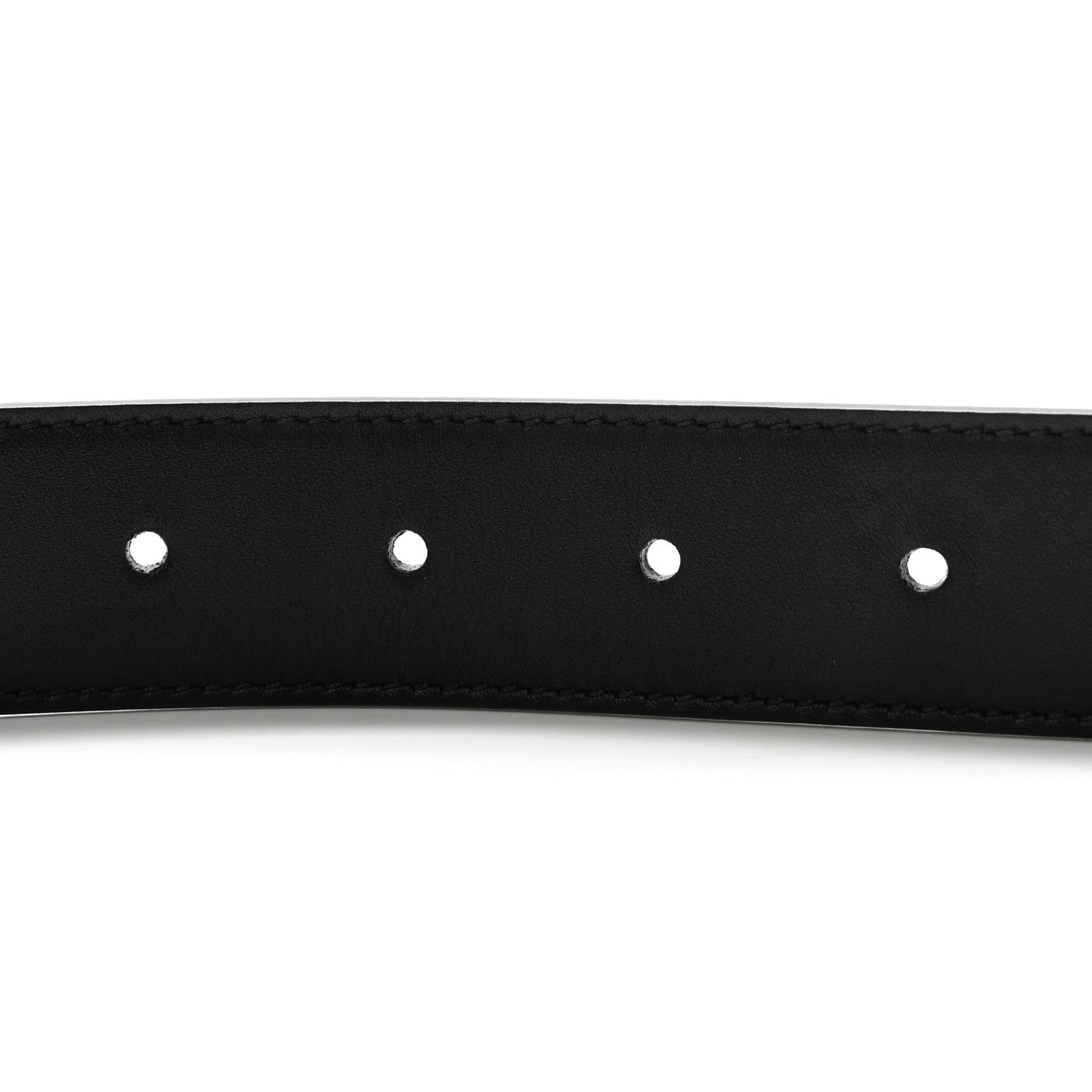 Gucci Calfskin Double G 30mm Belt 85 34 Black 3 of 6