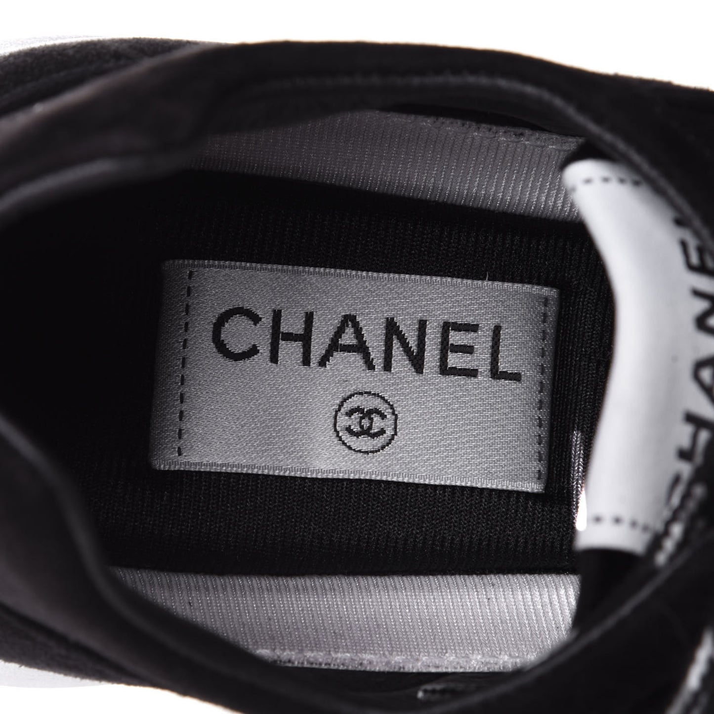 Suede Goatskin CC Sneakers 39.5 Black