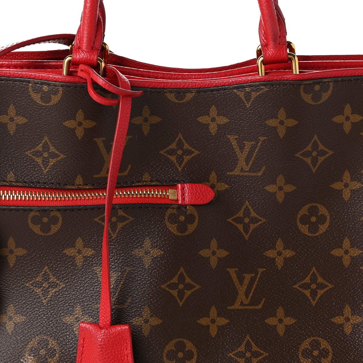 Louis Vuitton Monogram Popincourt PM Red 12 of 21